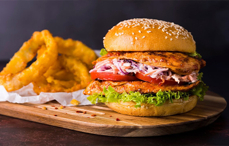 Peri Peri Chicken Burger